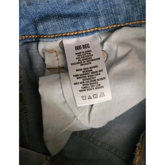 Areo High Rise Jeggings Size 000 Regular - Picture 8 of 12